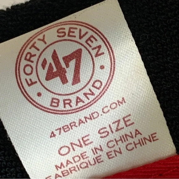 MLB Los Angeles Angels Baseball Red 47 Brand Adjustable Strap Embroidered Visor - Picture 5 of 5